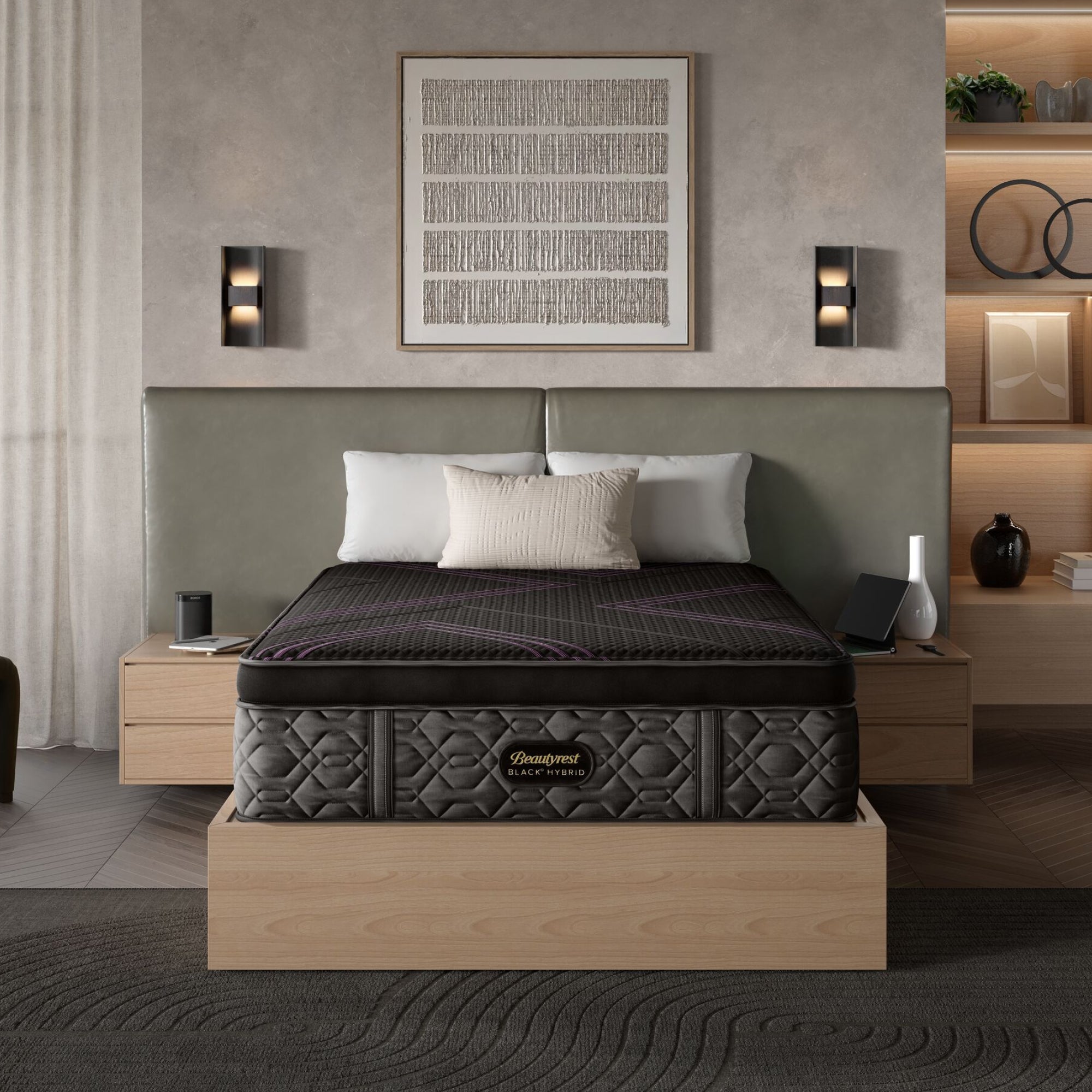 Beautyrest Black Series Two 14.5" Hybrid Medium Apex Top mattress