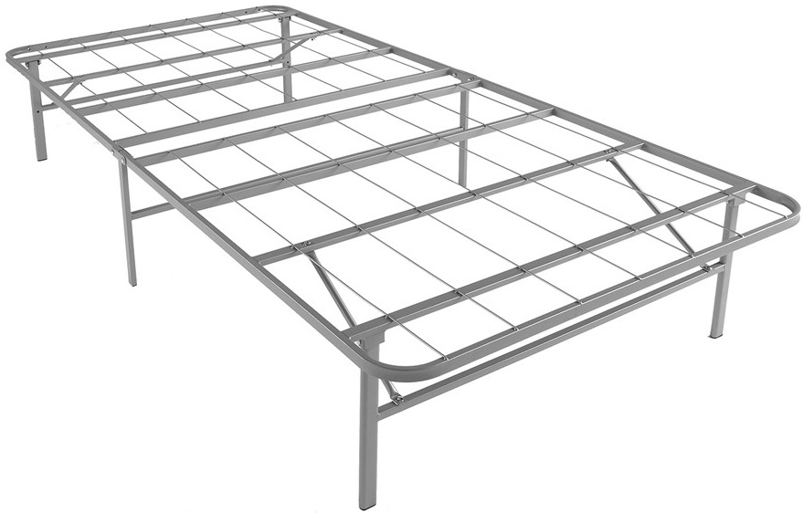 Mantua S Premium Platform Bed Base, Queen Metal Platform Bed Frame With Headboard Brackets